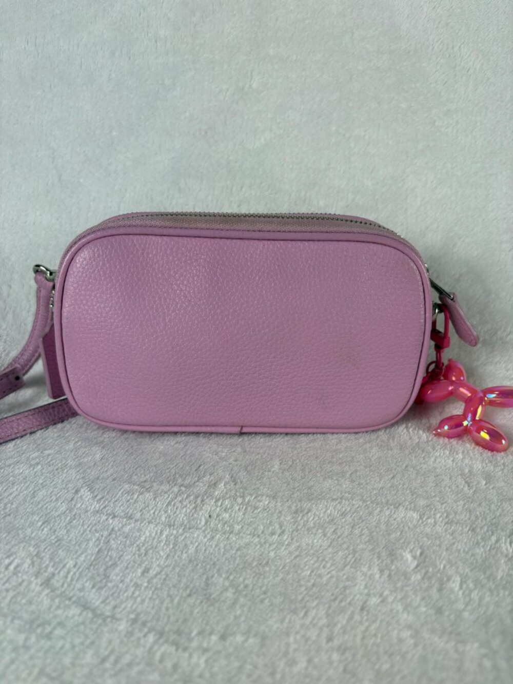 Coach Mini Jamie Camera Bag in Soft Pink Pebble Leather - Picture 3 of 14